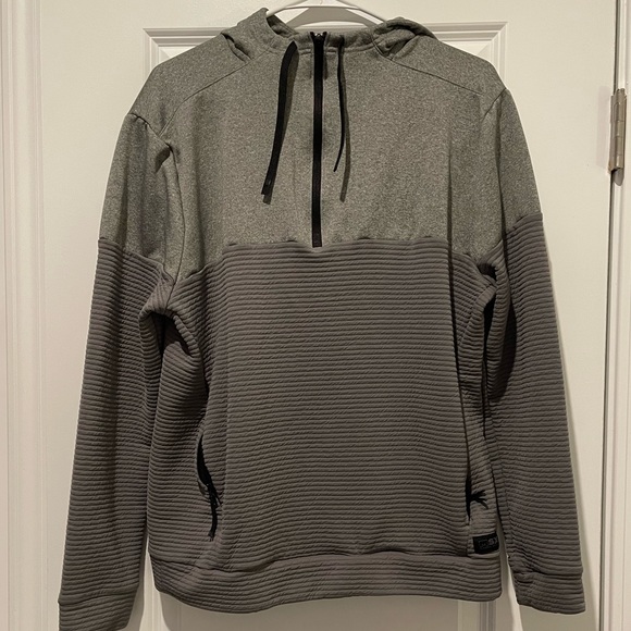 Shirts Gray Mens Quarter Zip Hoodie Poshmark